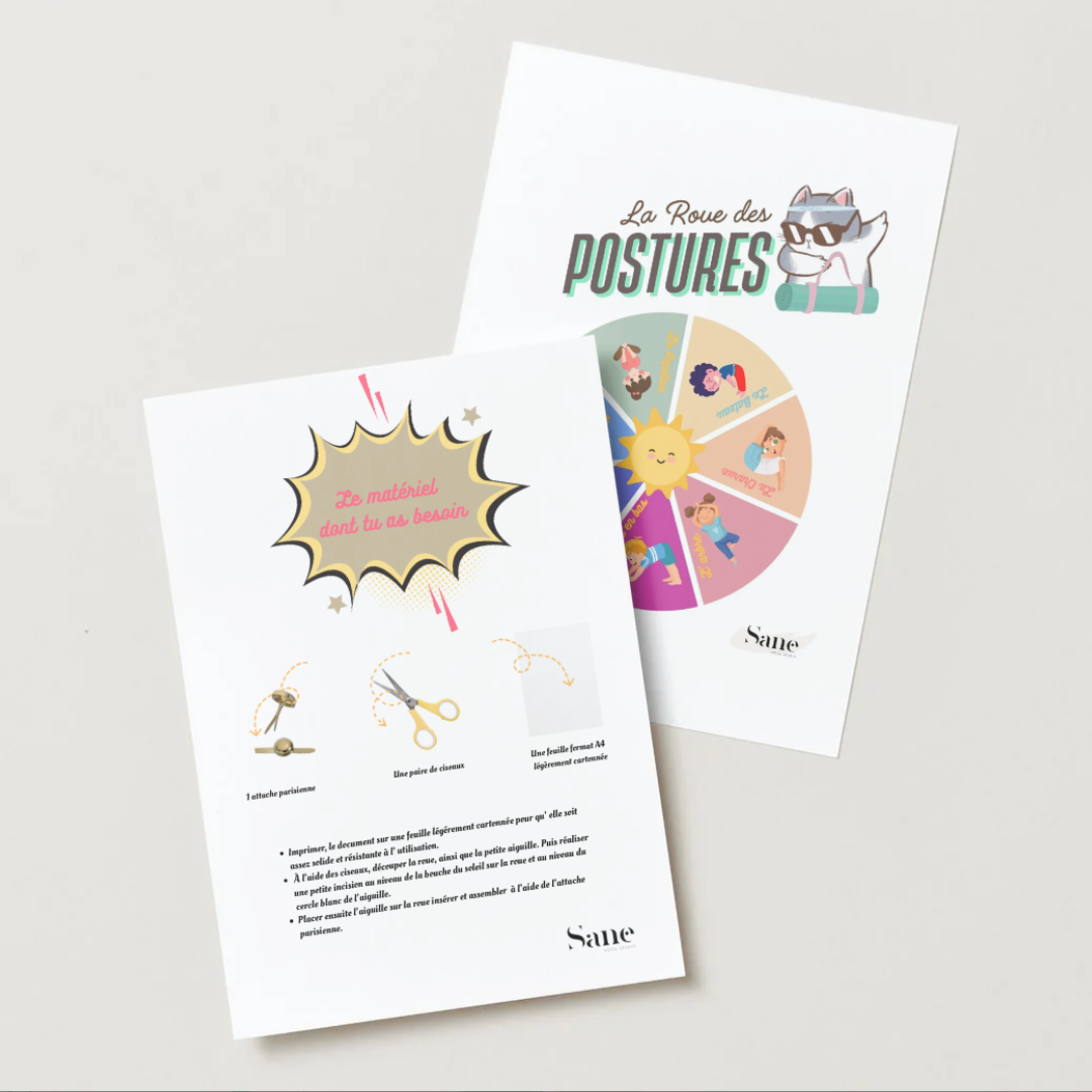 Yoga enfant | La roue des postures