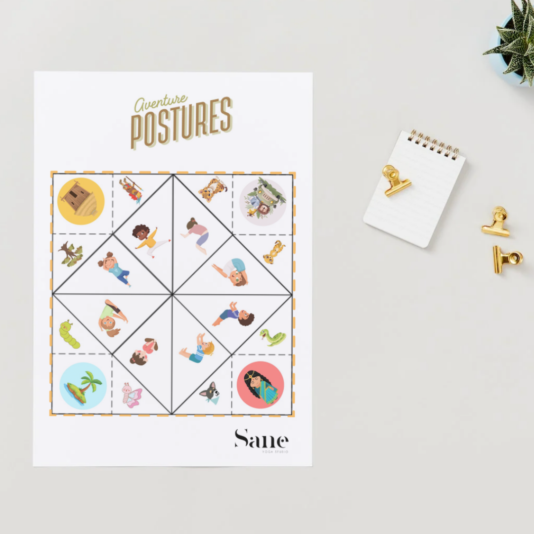 Yoga enfant | Cocotte des postures