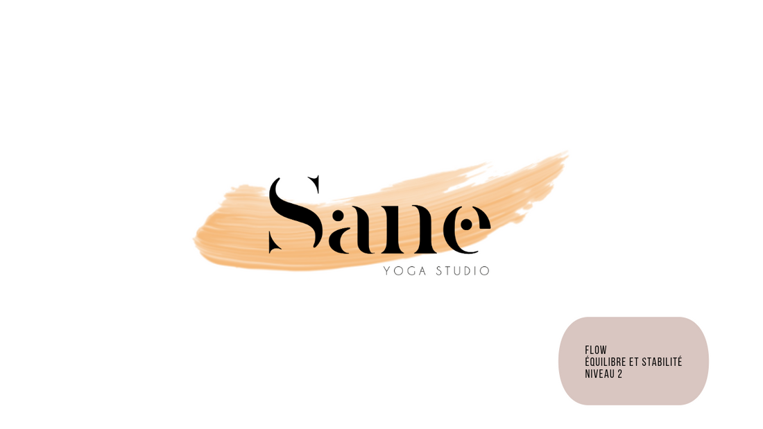 SANE YOGA etiq video Equilibre stabilité NIV2