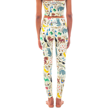 LEGGINGS DE YOGA ANIMAL SOUP | BAMBOU