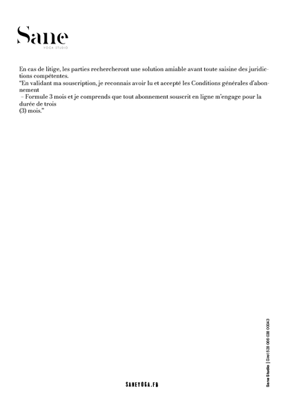 Cours et Abonnement mensuel