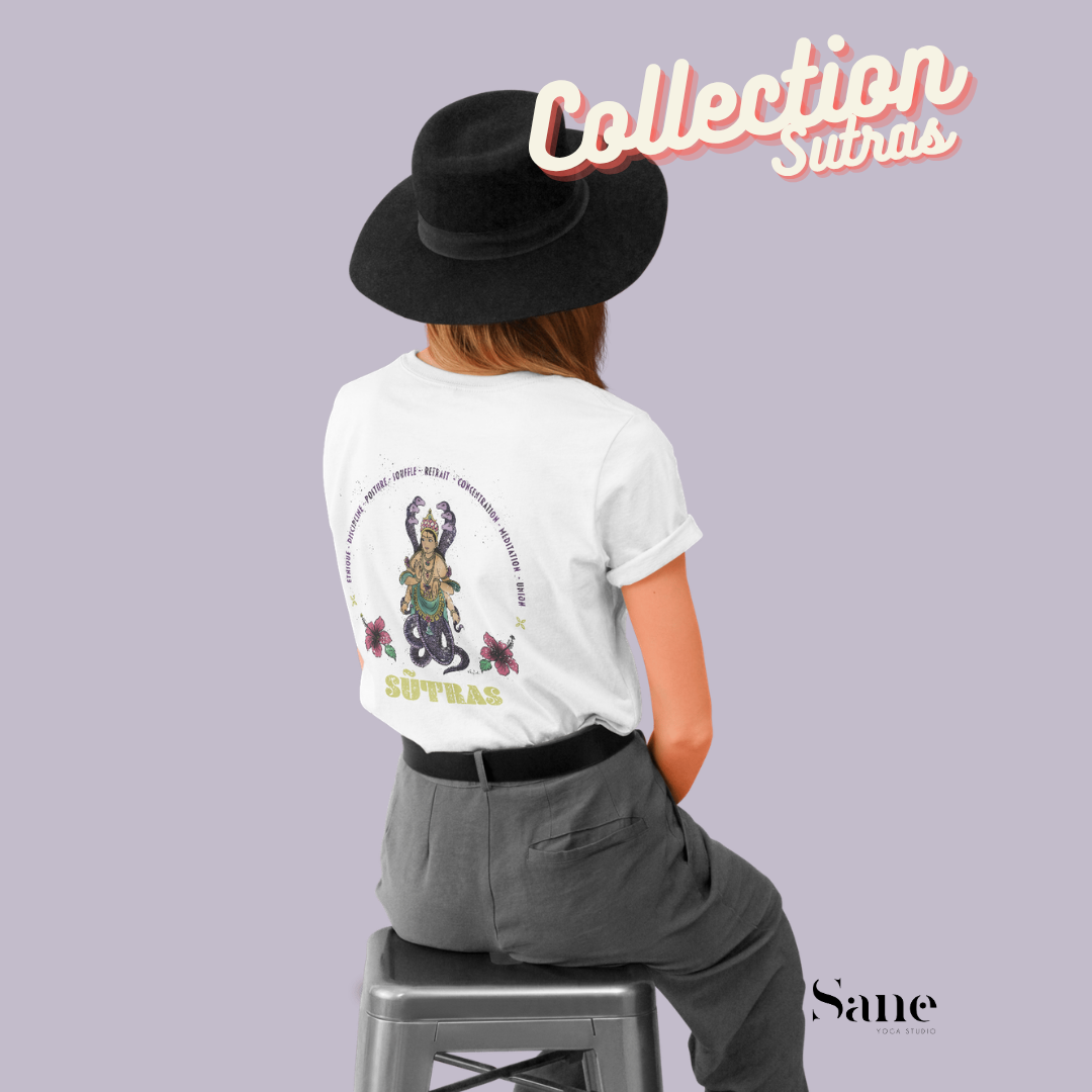 T shirt Yoga sutra Vintage